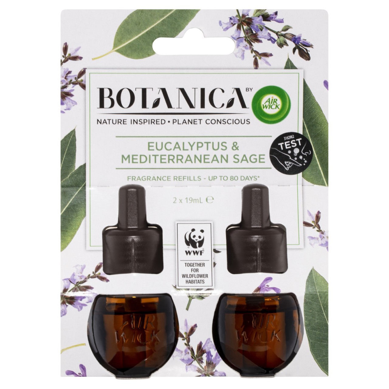 Eucalyptus Mediterranean Sage Liquid Electric Twin Refills